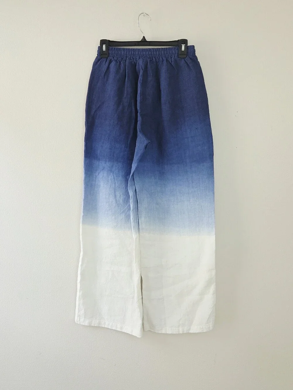 Lintico Linen Classic Pants Ombre Gradient Size Small Resort